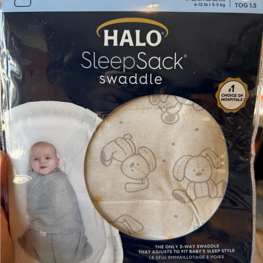 Halo SleepSack Swaddle with Bunny Design